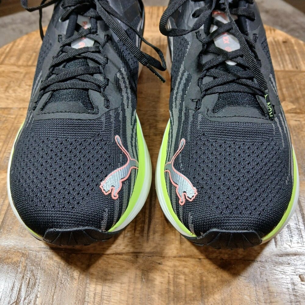 PUMA Run XX Nitro 2 Women's Running Shoes Black Koral Ice Pink Size 9.5 Athletic - Picture 11 of 16
